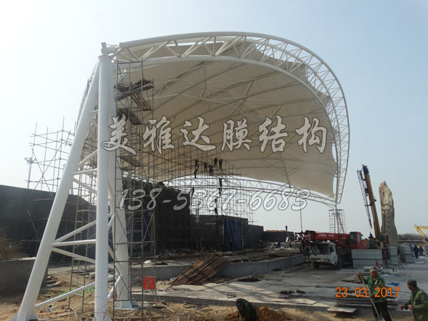 濰坊濱海沙灘膜結構工程